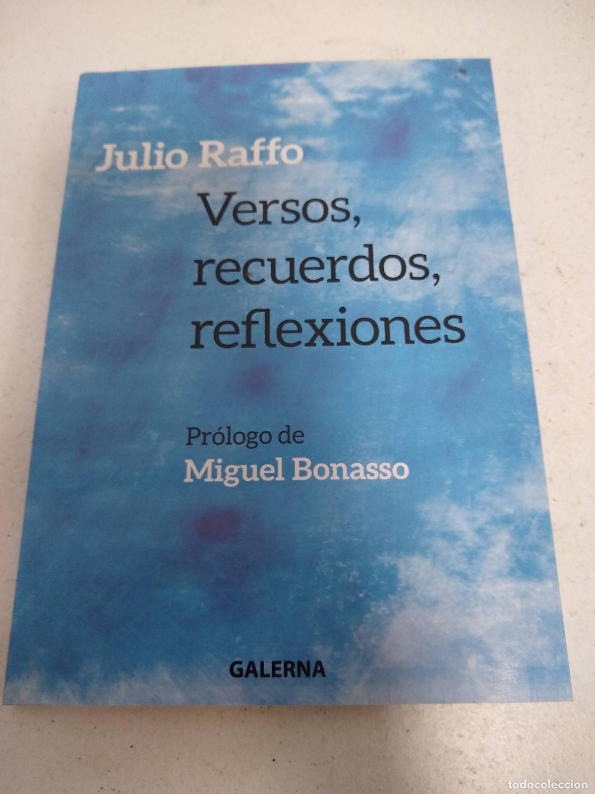 Libros: Versos, recuerdos, reflexiones - Julio Raffo - Foto 1