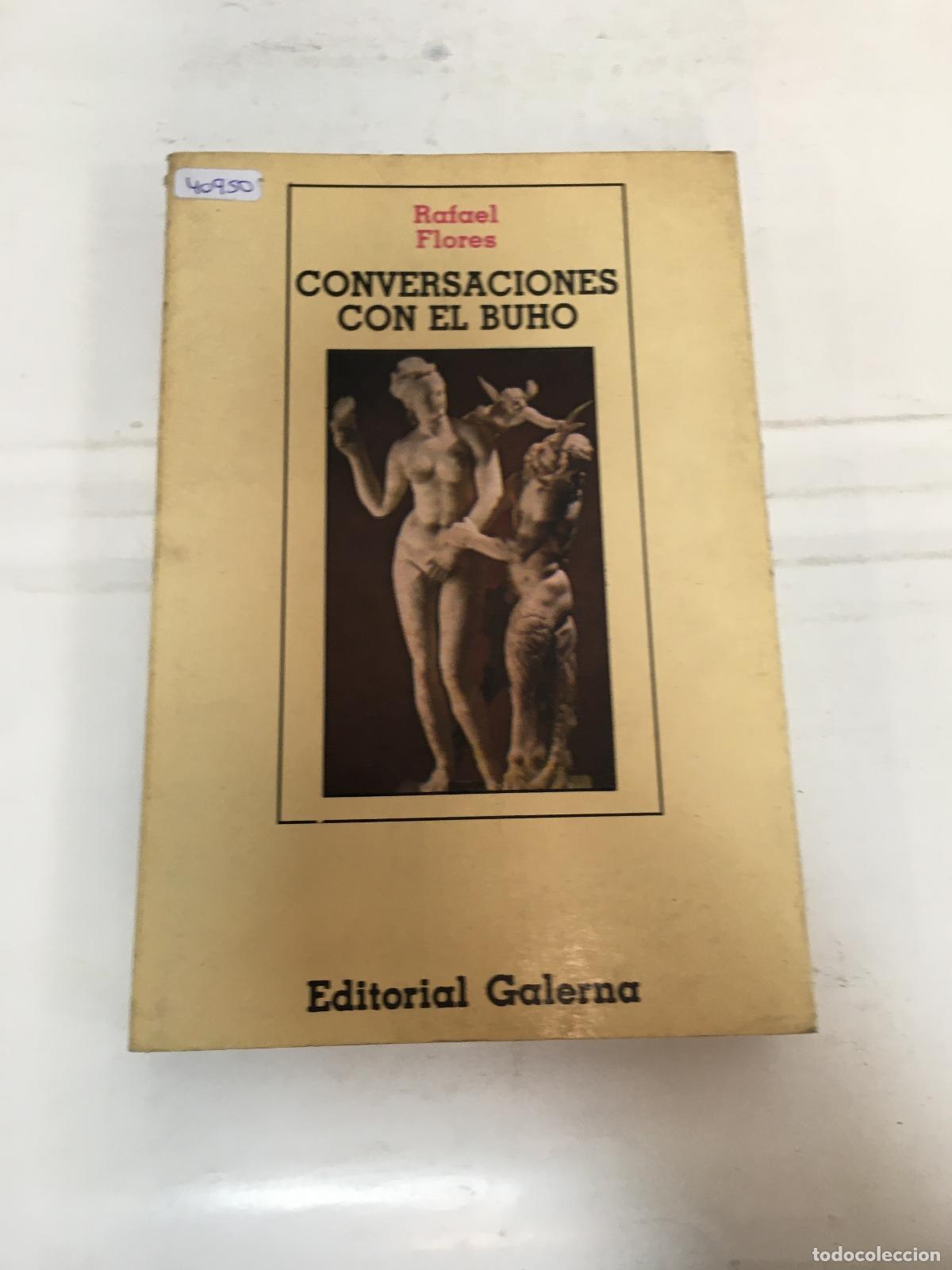 Libros: Conversaciones con el buho - Rafael Flores - Foto 1