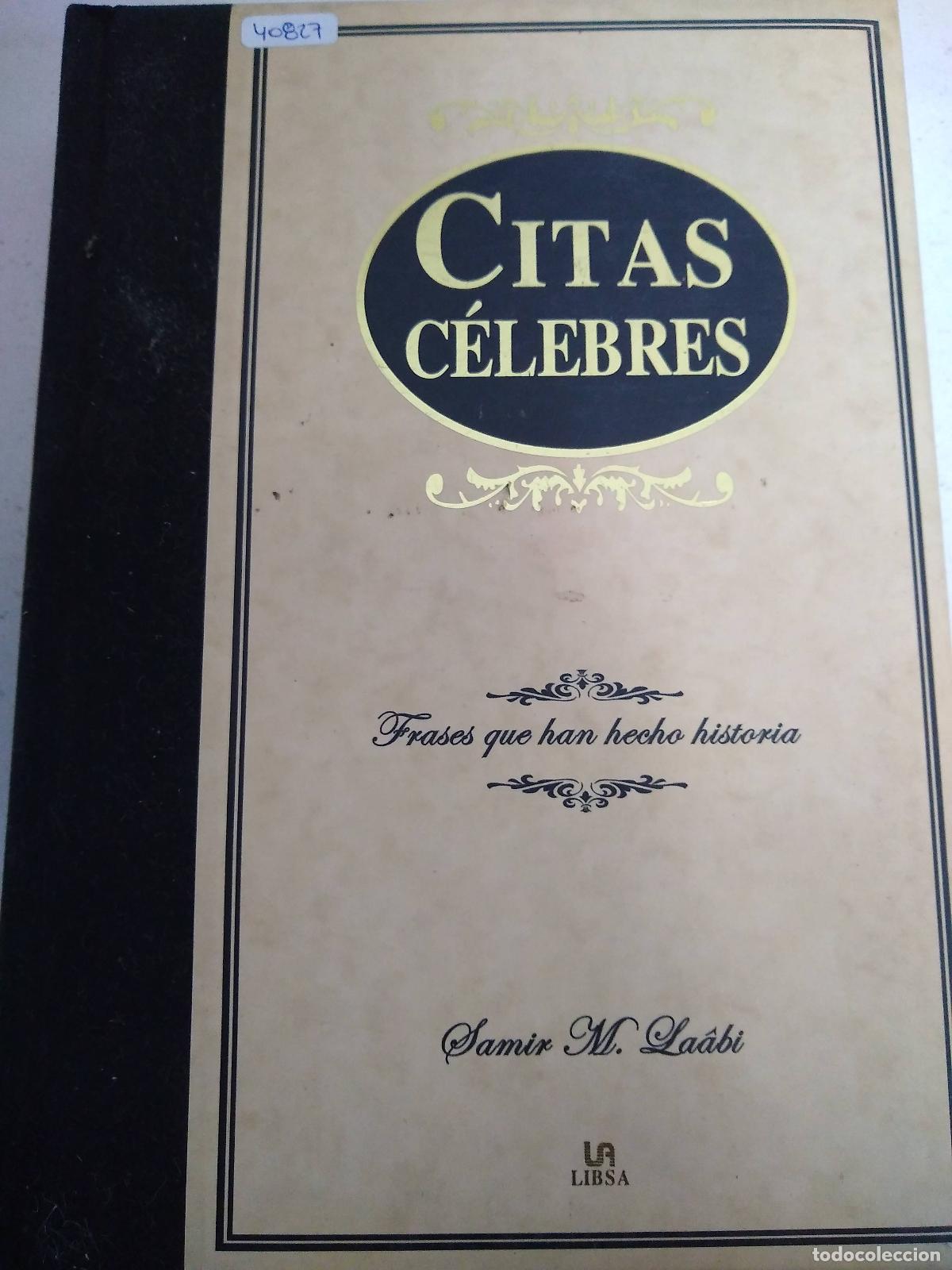 Libros: CITAS CELEBRES - LENGUA SELECTA - Laabi, Samir L. - Foto 1