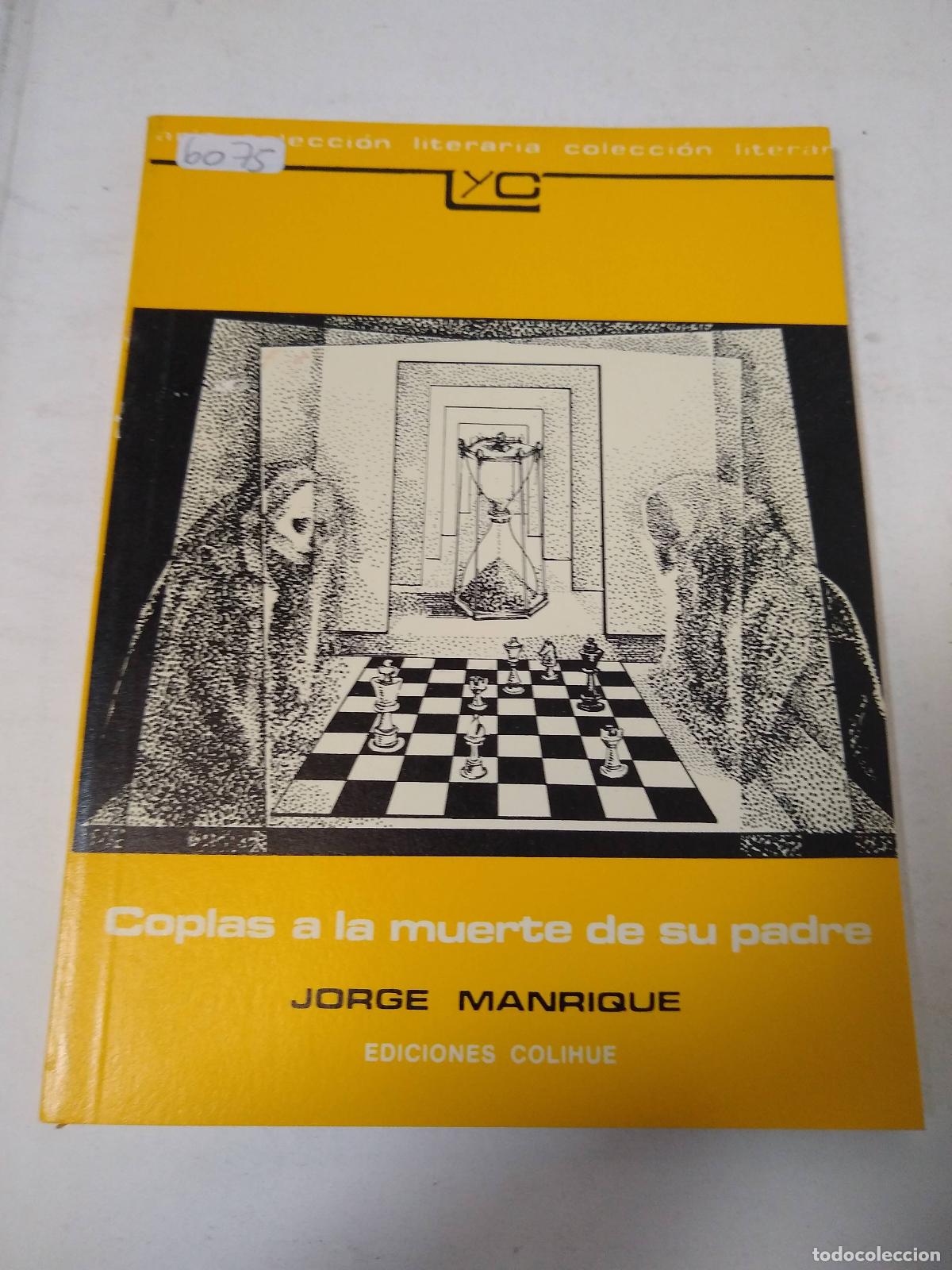 Libros: Coplas A La Muerte De Su Padre - Jorge Manrique - Foto 1