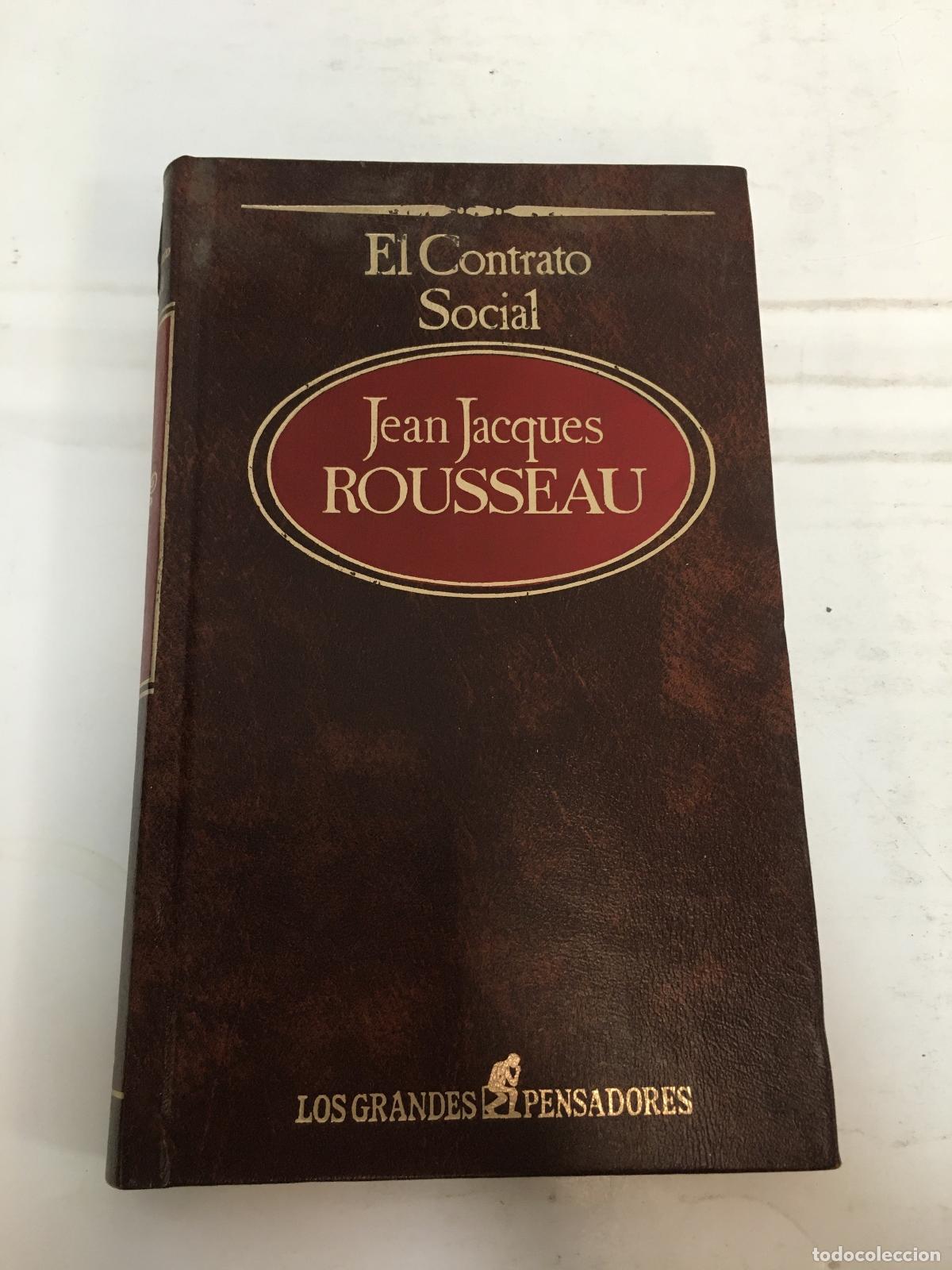 Libros: El contrato social - Rousseau - Foto 1