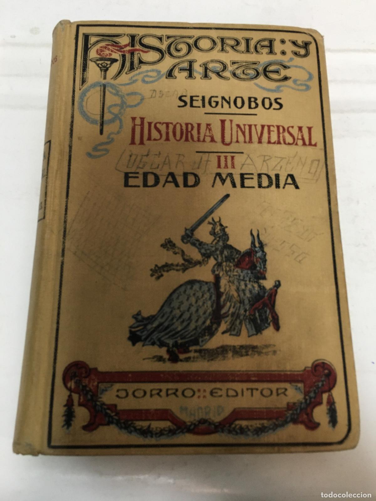 Libros: Historia universal III edad media - Seignobos - Foto 1