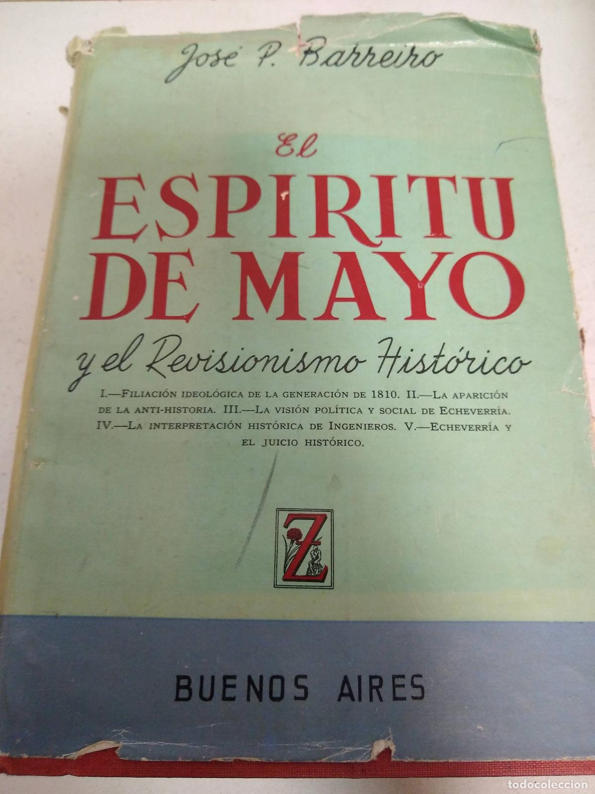 Libros: El espiritu de mayo - Jos&eacute; Barreiro - Foto 1