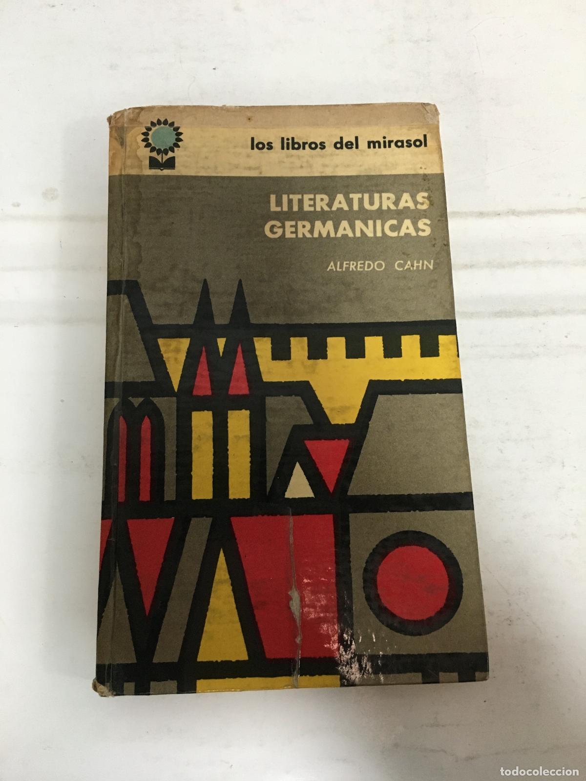Libros: Literaturas Germanicas - Alfredo Cahn - Foto 1