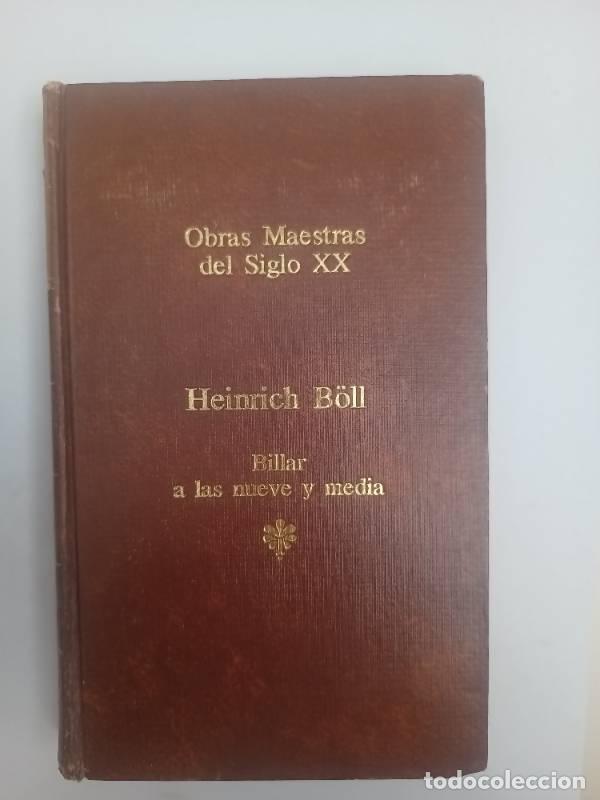 Libri di seconda mano: Billar a las nueve y media - Heinrich B&ouml;ll