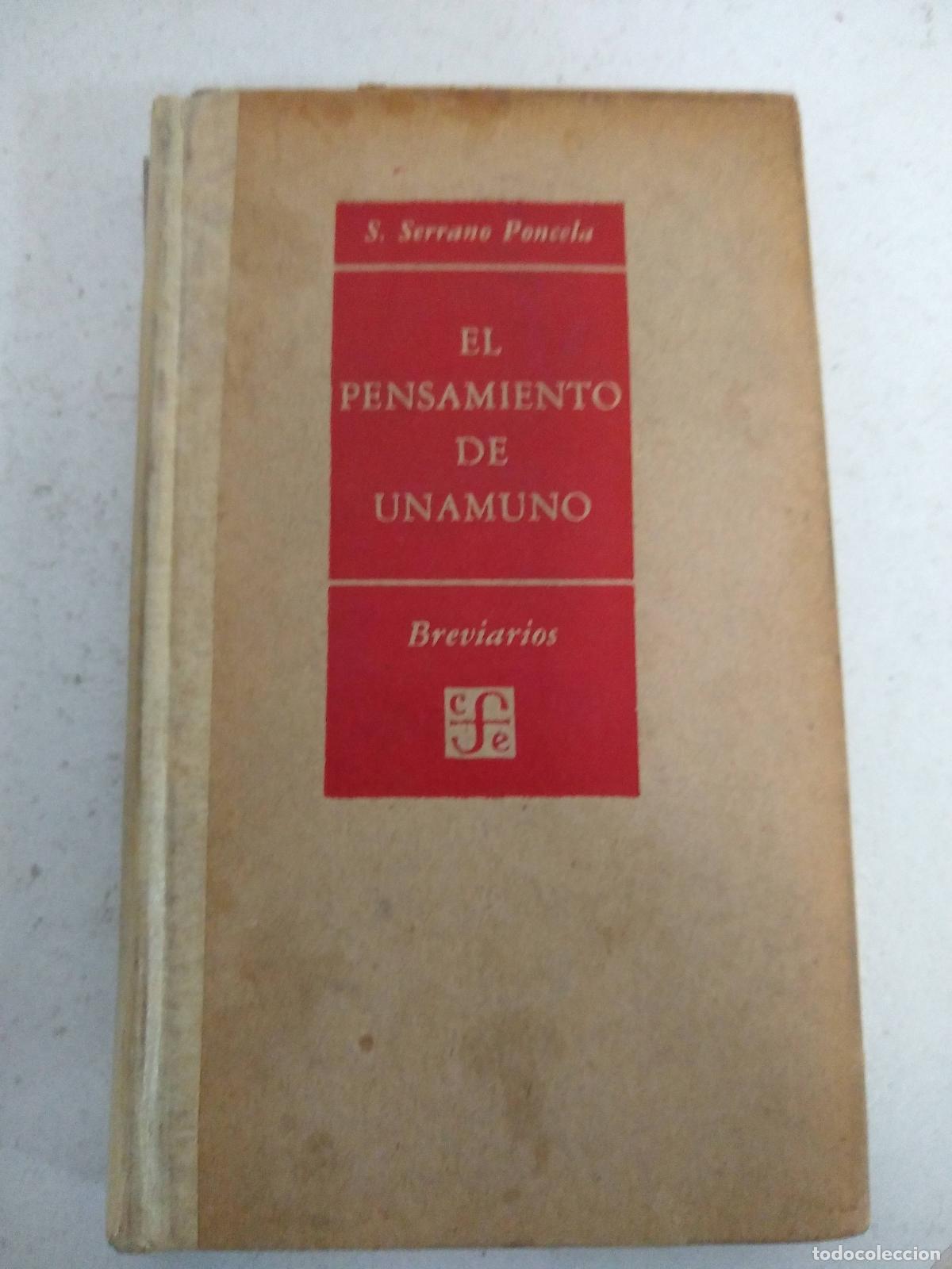 Libros: El pensamiento de Unamuno - Serrano Poncela - Foto 1