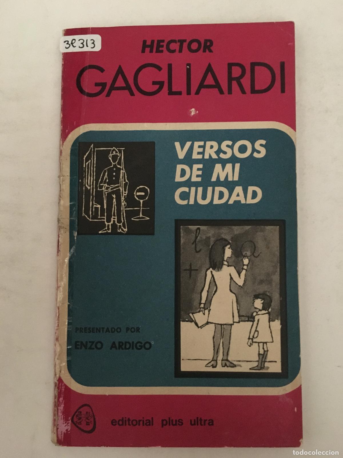 Libros: Versos de mi ciudad - Hector Gagliardi - Foto 1