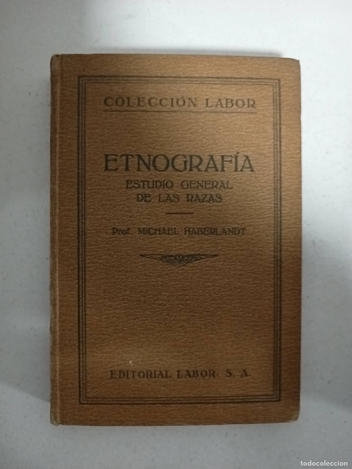 Libros: etnografia - Michael Haberlandt - Foto 1