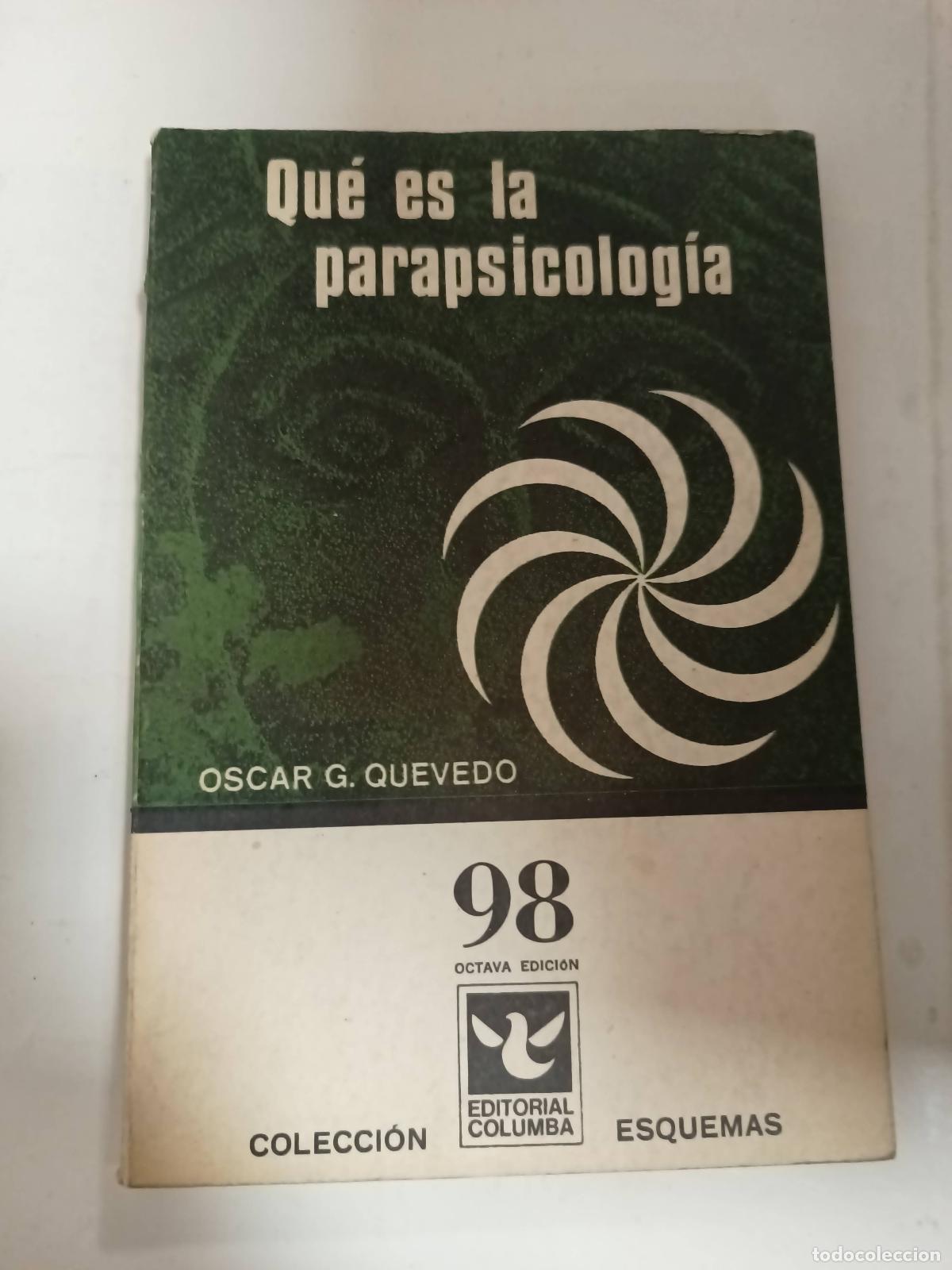 Libros: Que es la parapsicologia - Oscar G Quevedo - Foto 1