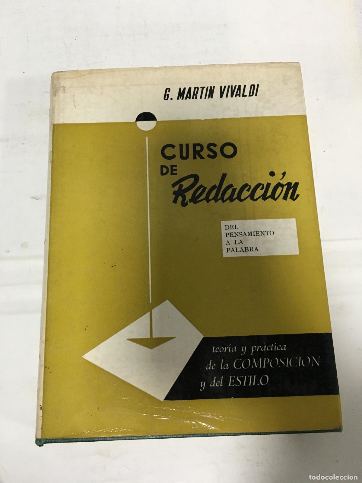 Libros: Curso de Redaccion - G Martin Vivaldi - Foto 1