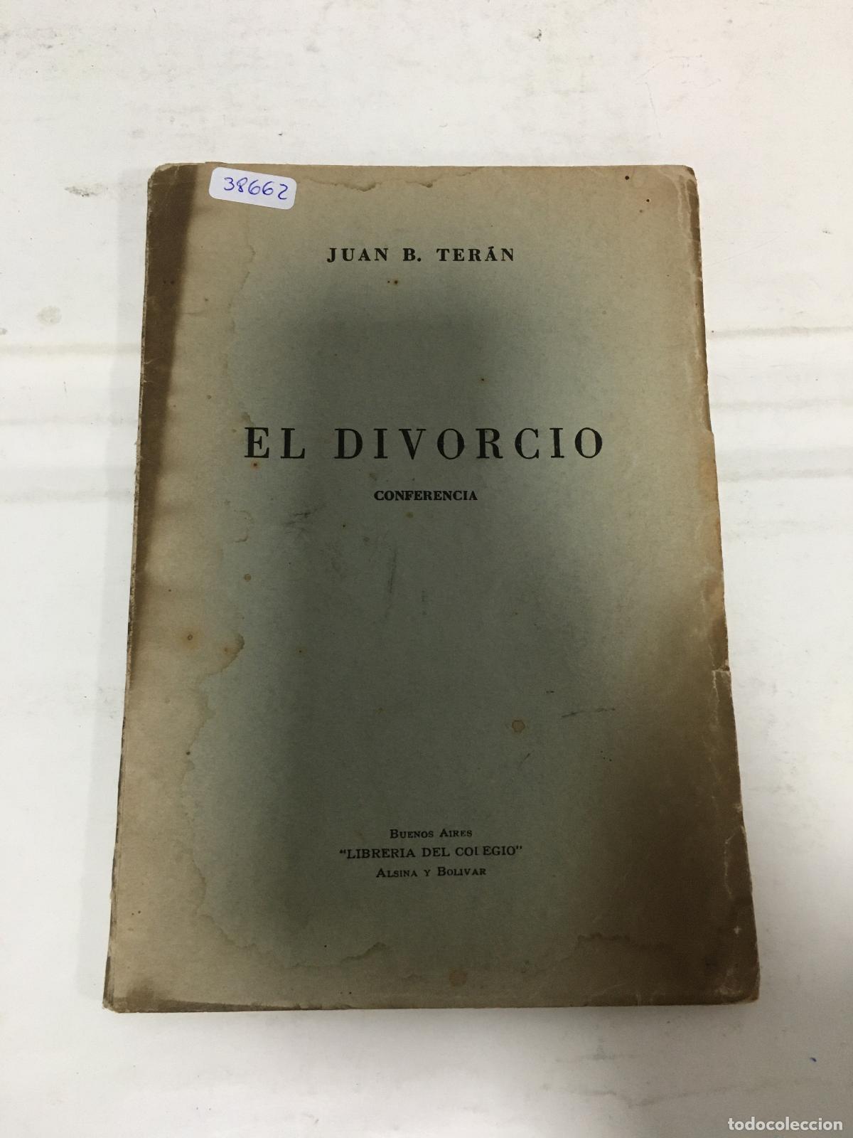 Libros: El divorcio - Juan Ter&aacute;n - Foto 1