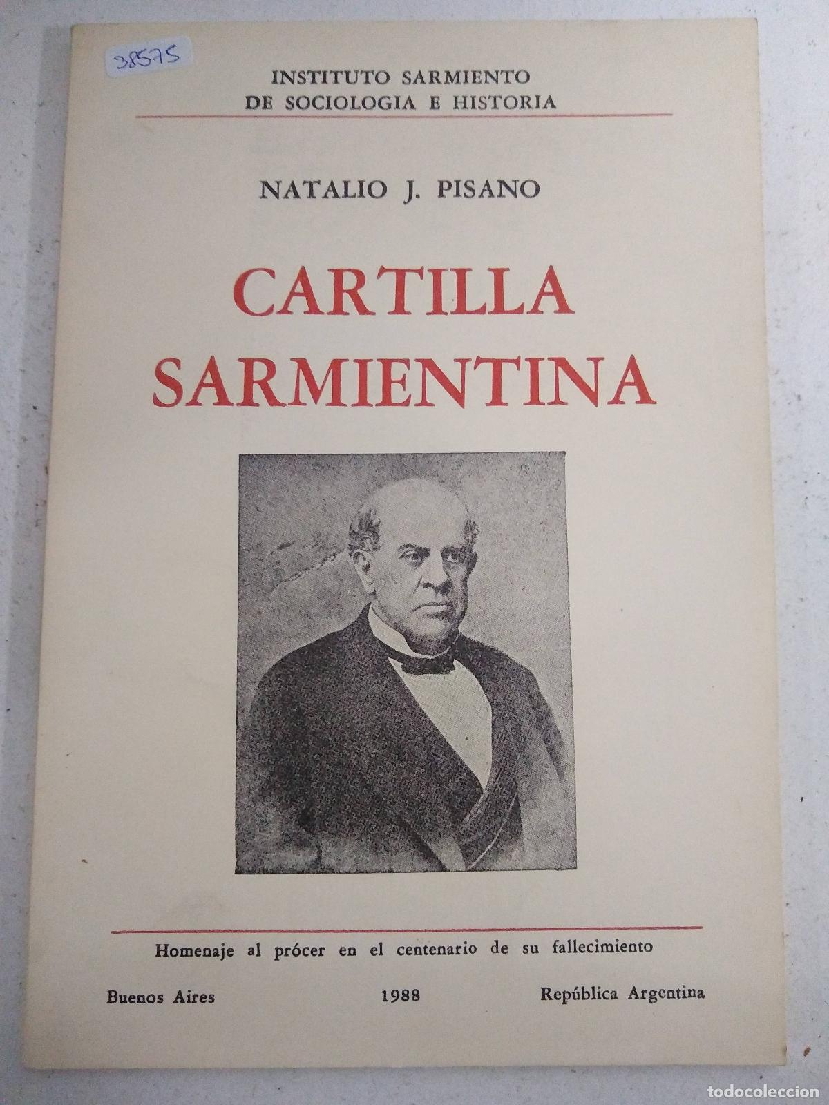 Livros em segunda m&atilde;o: Cartilla sarmientina - Natalio Pisano