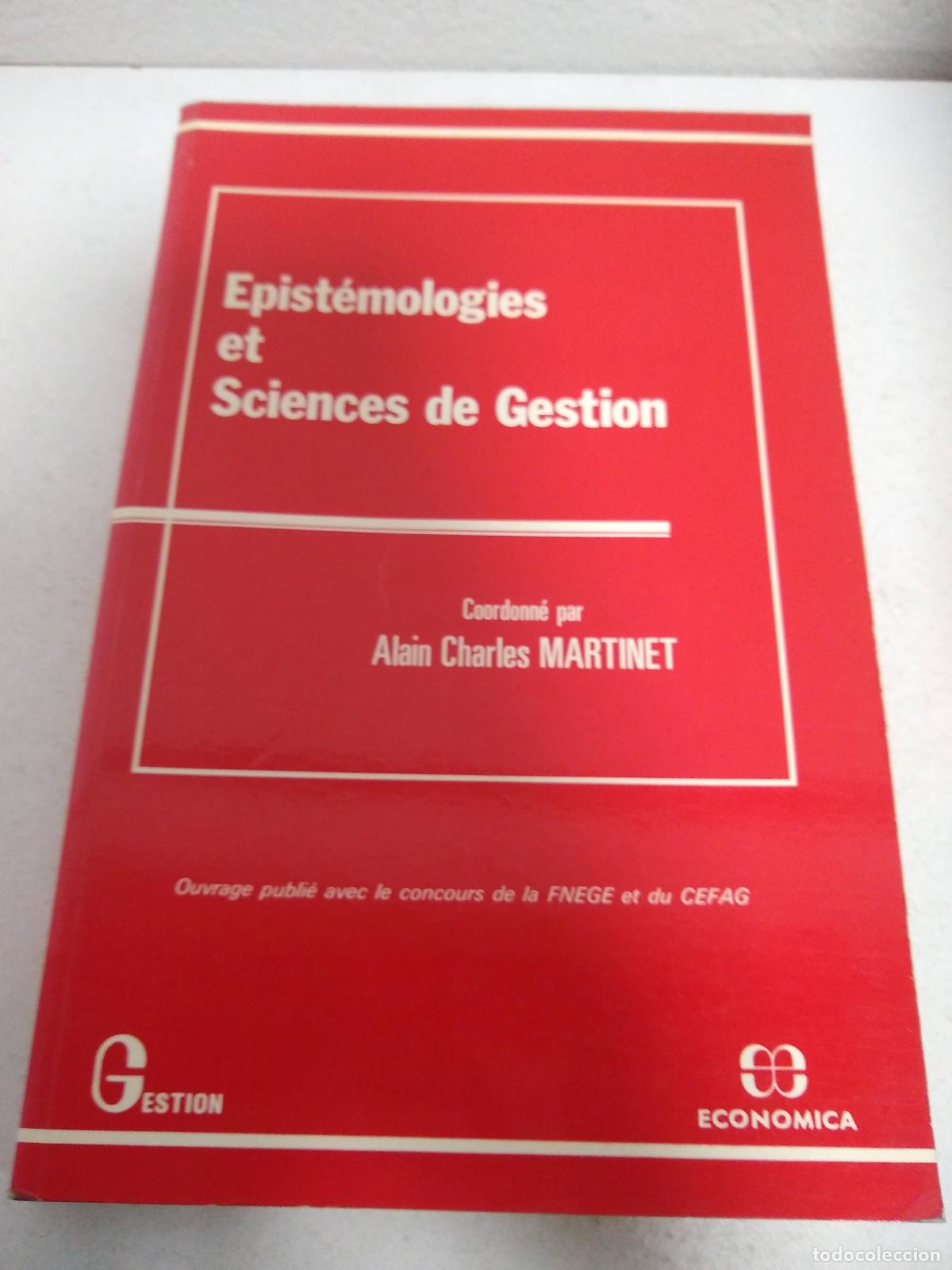 Libros: Epist&eacute;mologies et sciences de gestion - Martinet
