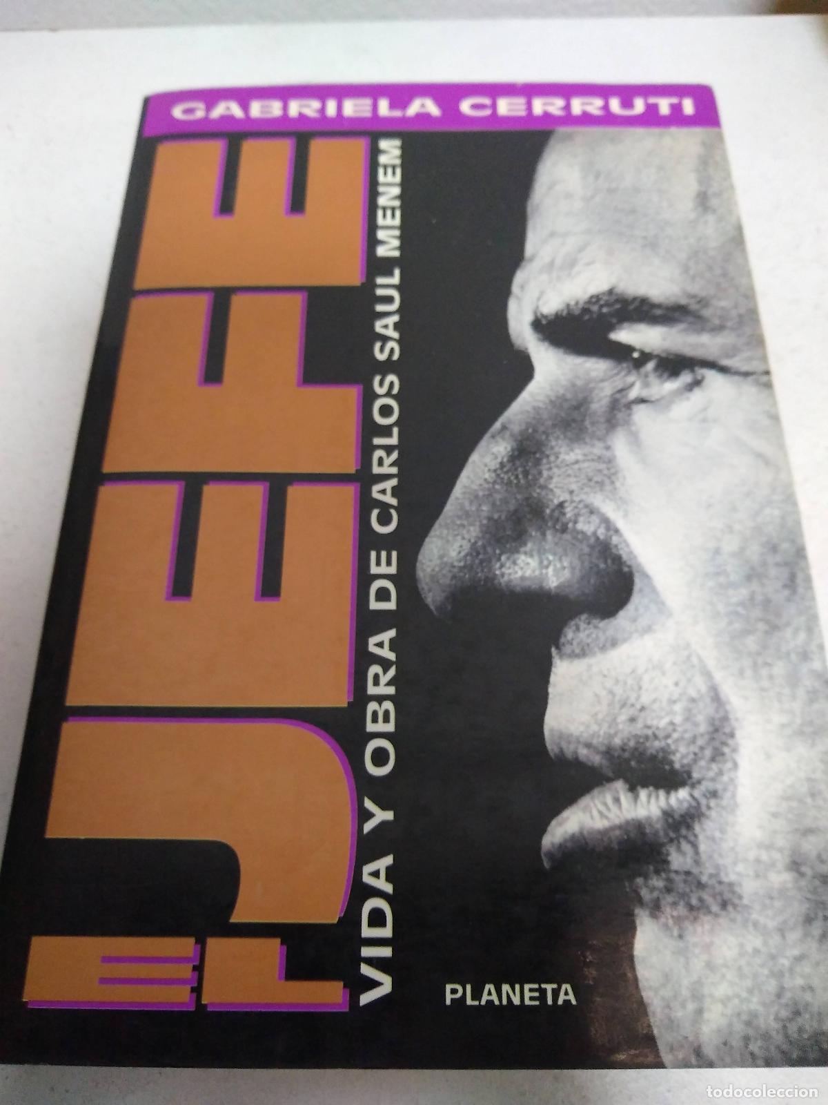 Libri di seconda mano: Jefe, Vida y Obra de Carlos Saul Menem (Espejo de la Argentina) - Alvaro Alsogaray
