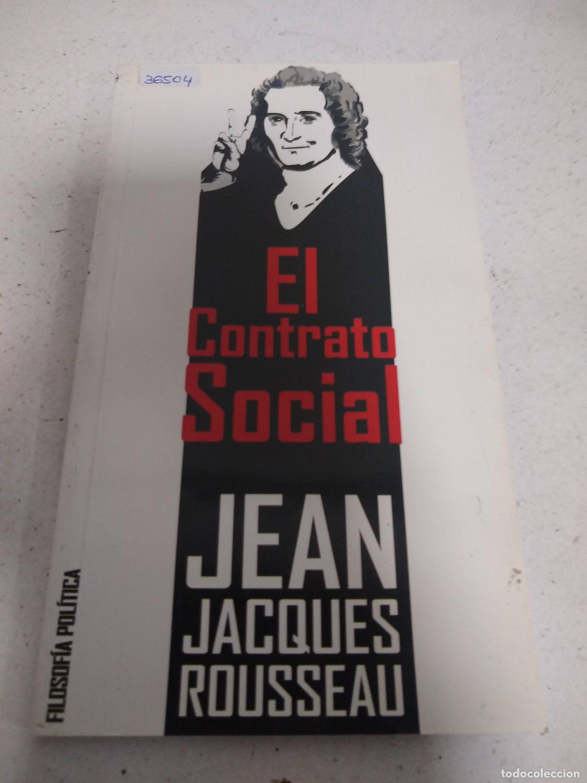 books: El contrato social - Jean Jacques Rousseau