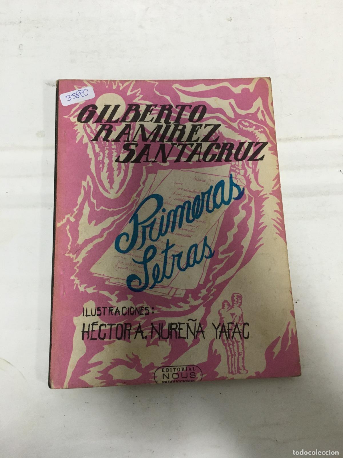 Libros: Primeras letras - Gilberto Ramrez Santacruz - Foto 1