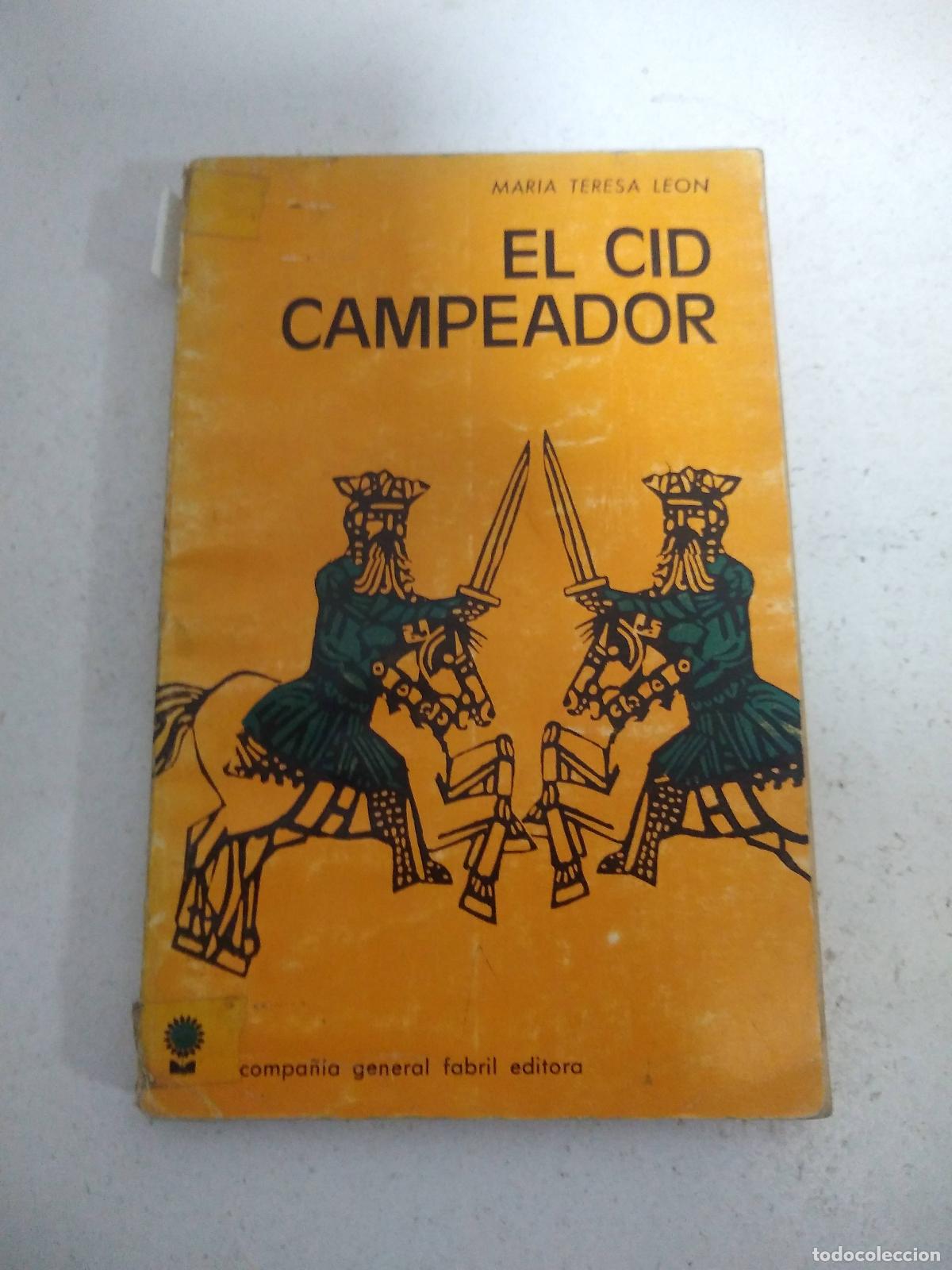 Libros: El cid campeador - Mar&iacute;a Teresa Le&oacute;n - Foto 1