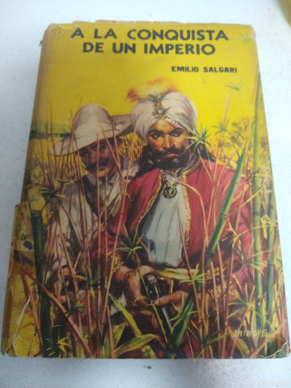 Libros: La conquista de un imperio - Emilio Salgari - Foto 1