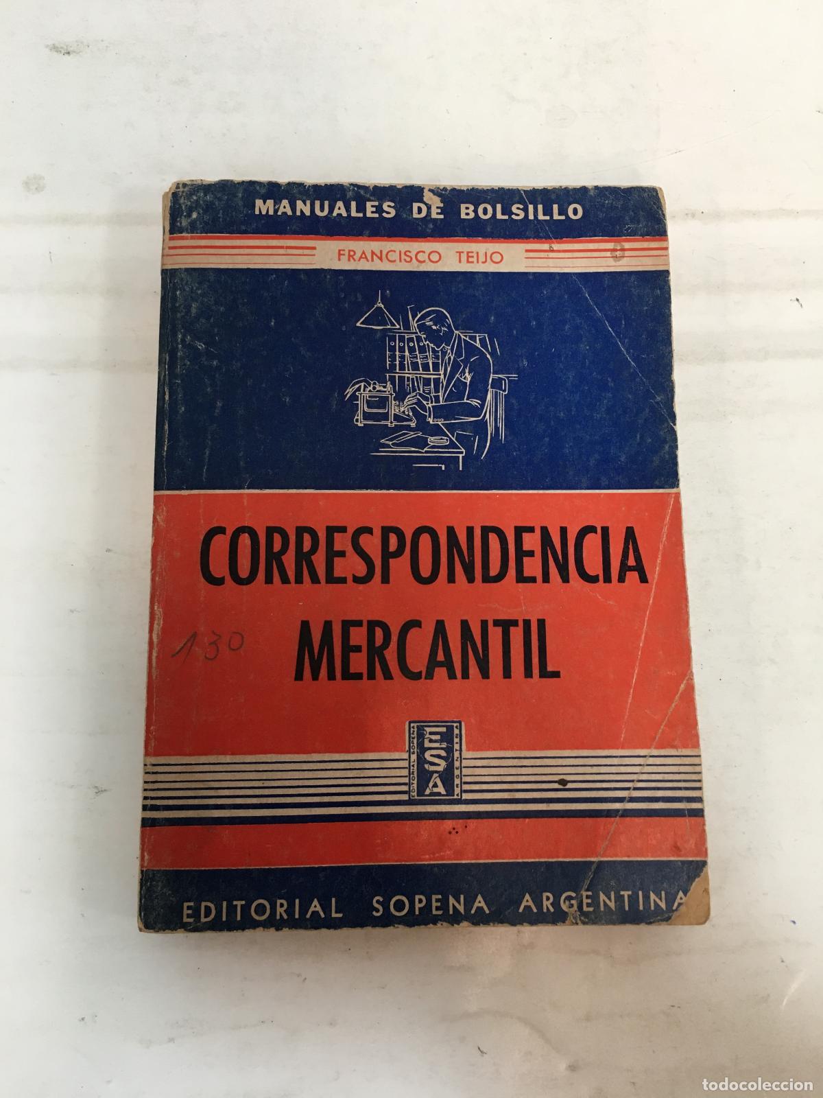 Libros: Correspondencia mercantil - Francisco Teijo - Foto 1