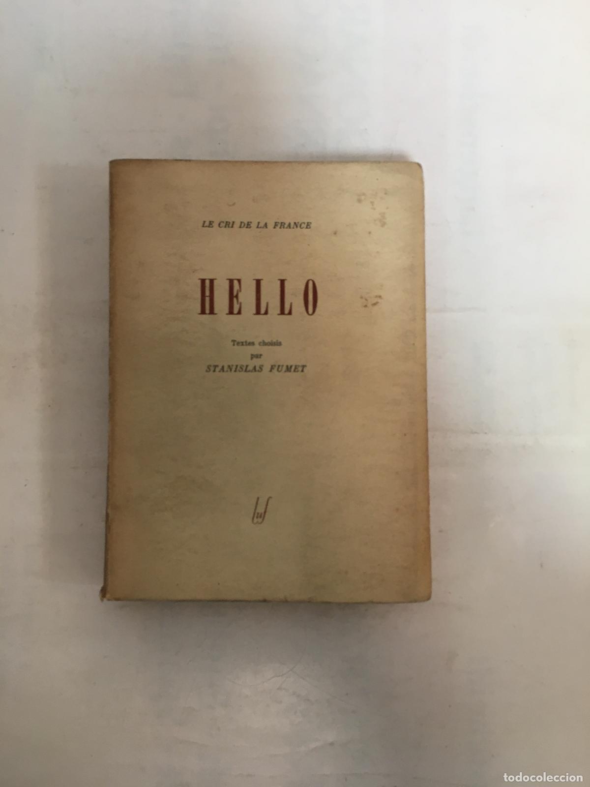 Libros: Hello - Stanislas Fumet - Foto 1