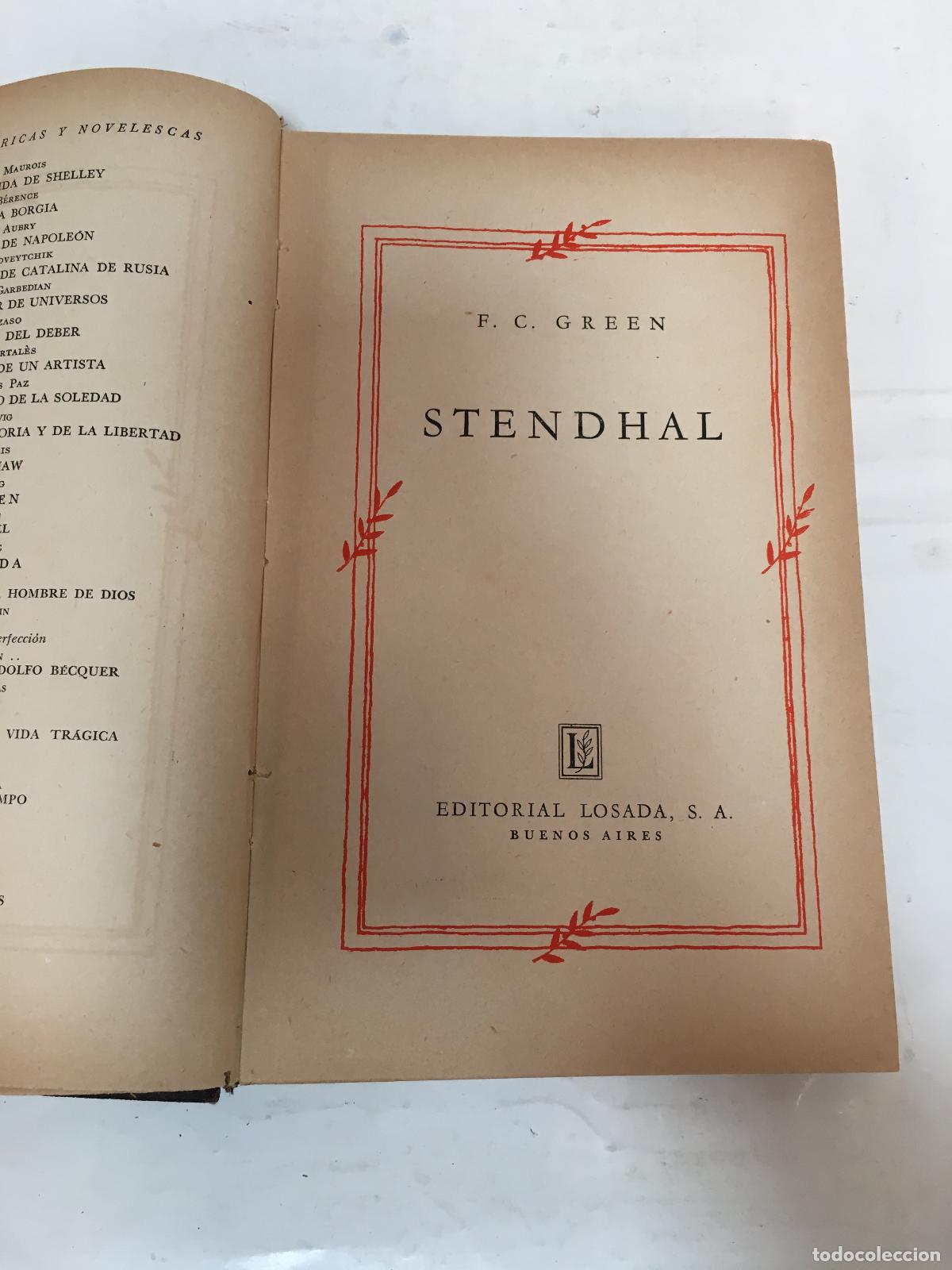 Libros: Stendhal - Green, F.C. - Foto 1