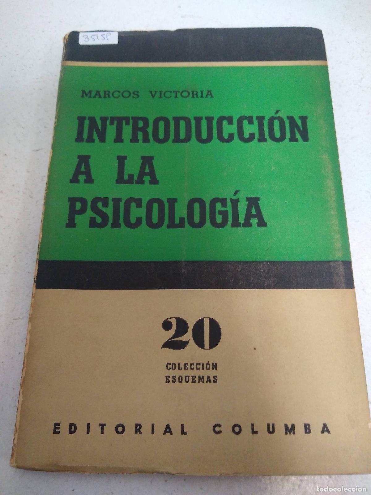 Libri di seconda mano: INTRODUCCI&Oacute;N A LA PSICOLOG&Iacute;A - VICTORIA, MARCOS