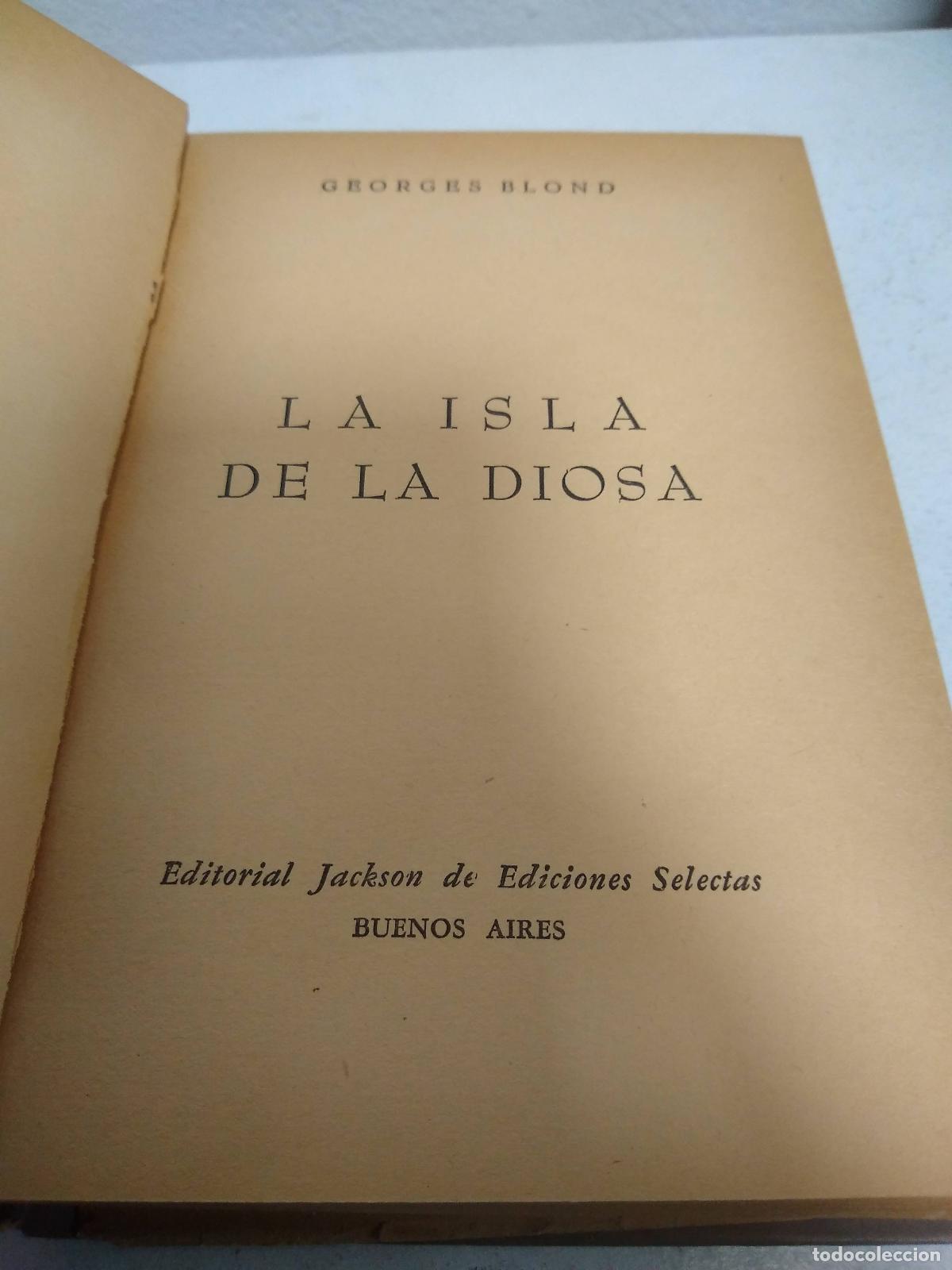 books: La Isla de la Diosa - Blond, Georges