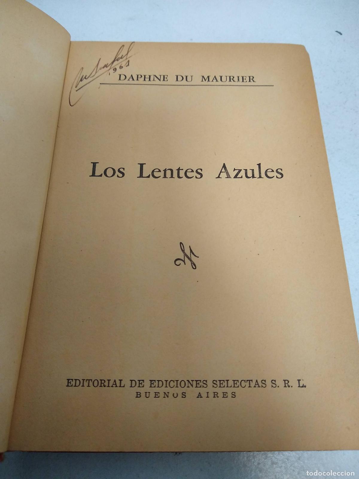B&uuml;cher: LOS LENTES AZULES - DU MAURIER, DAPHNE