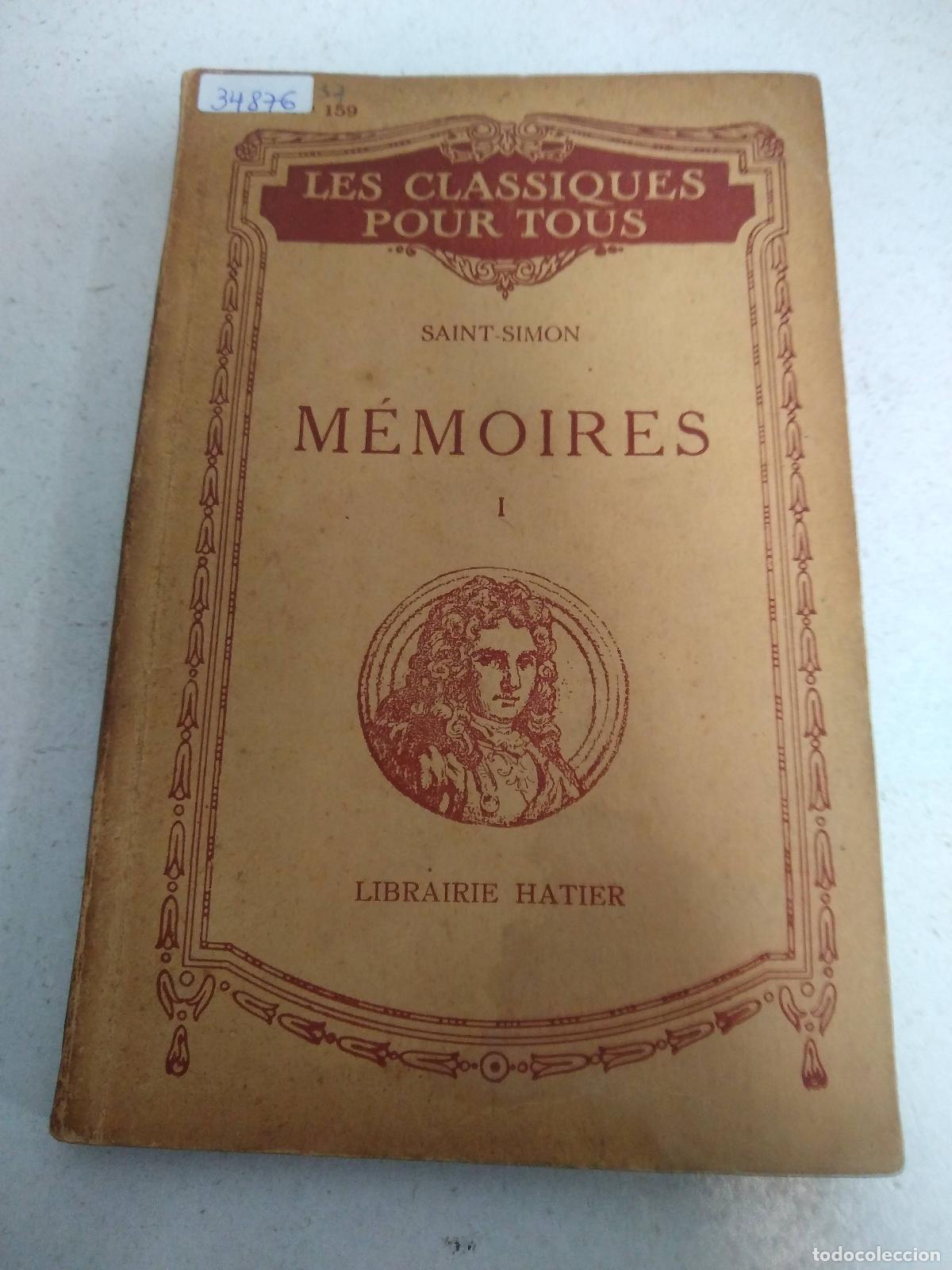 Libri di seconda mano: M&eacute;moires Tome I - Saint-Simon