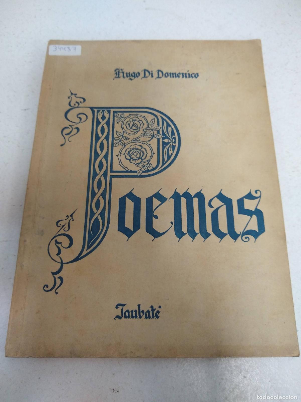 Libros: Poemas - Hugo Di Domenico - Foto 1
