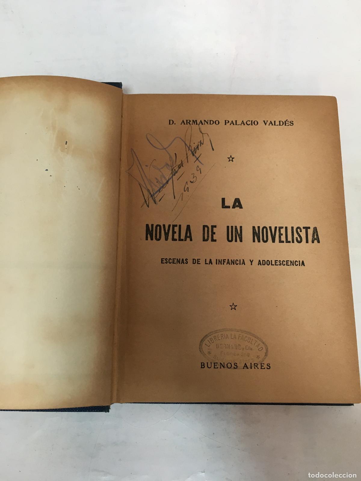 Libros: La Novela de un Novelista - Palacio Valdes - Foto 1