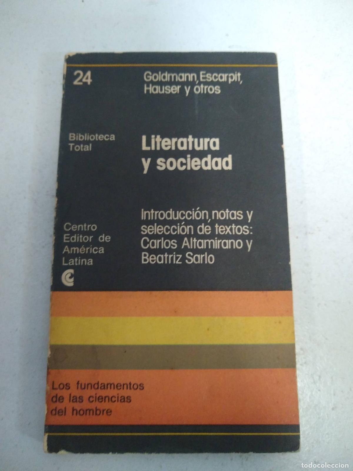 Libri di seconda mano: Literatura y sociedad - Varios autores