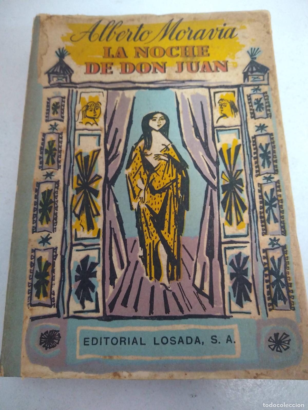 Libros: La noche de Don Juan - Moravia, Alberto