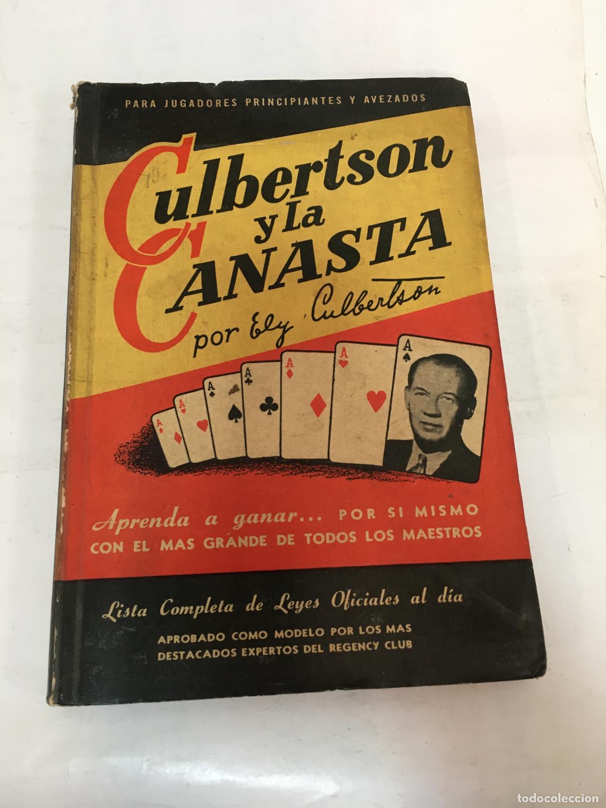 Libros: Culbertson y la canasta - Ely Culbertson