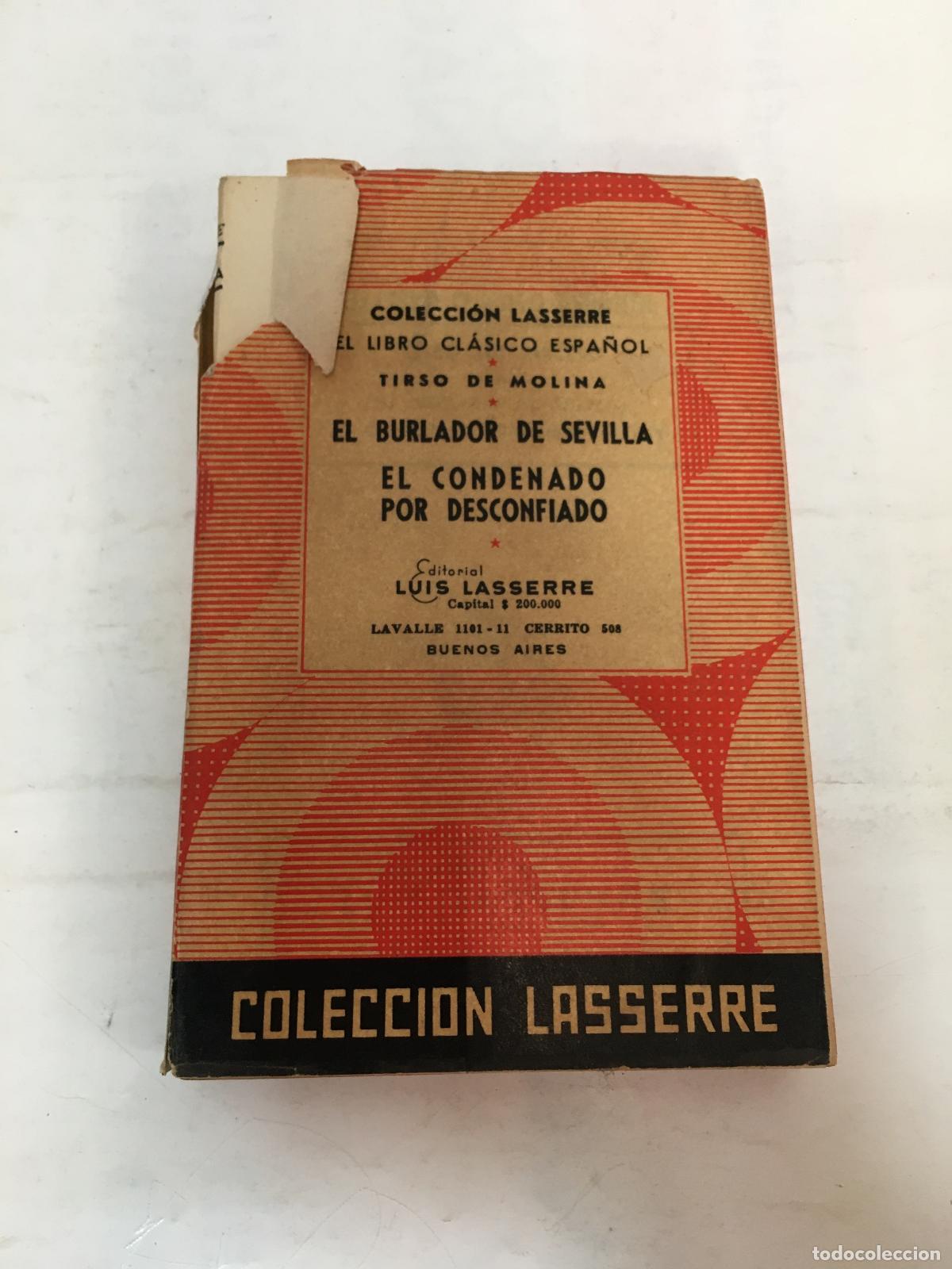 Libri di seconda mano: El burlador de Sevilla El condenado por desconfiado - Tirso de Molina
