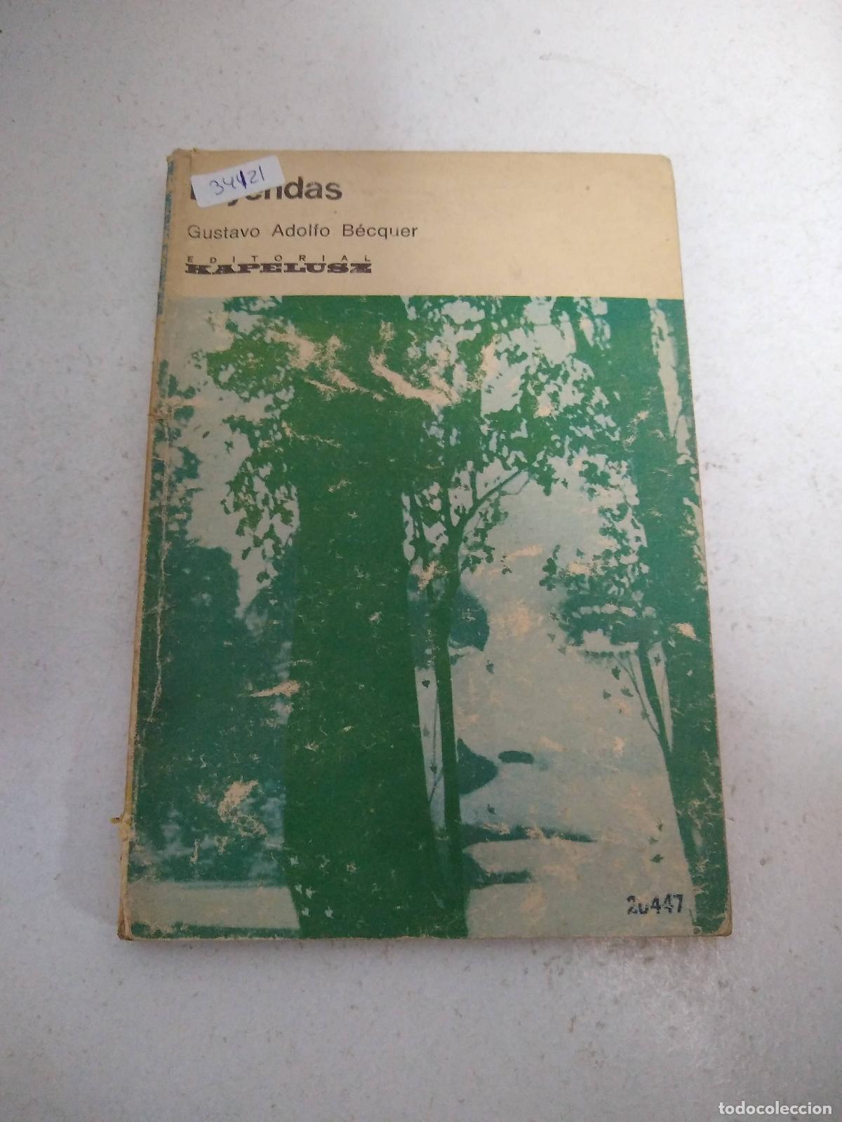 Libros: Leyendas - Gustavo Adolfo Becquer - Foto 1