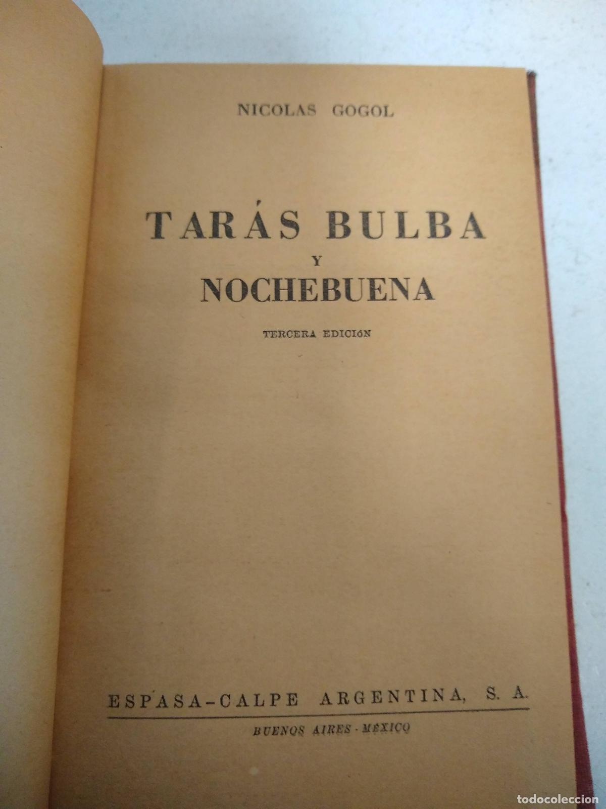 Libros: Tar&aacute;s bulba y nochebuena - Nicolas Gogol - Foto 1