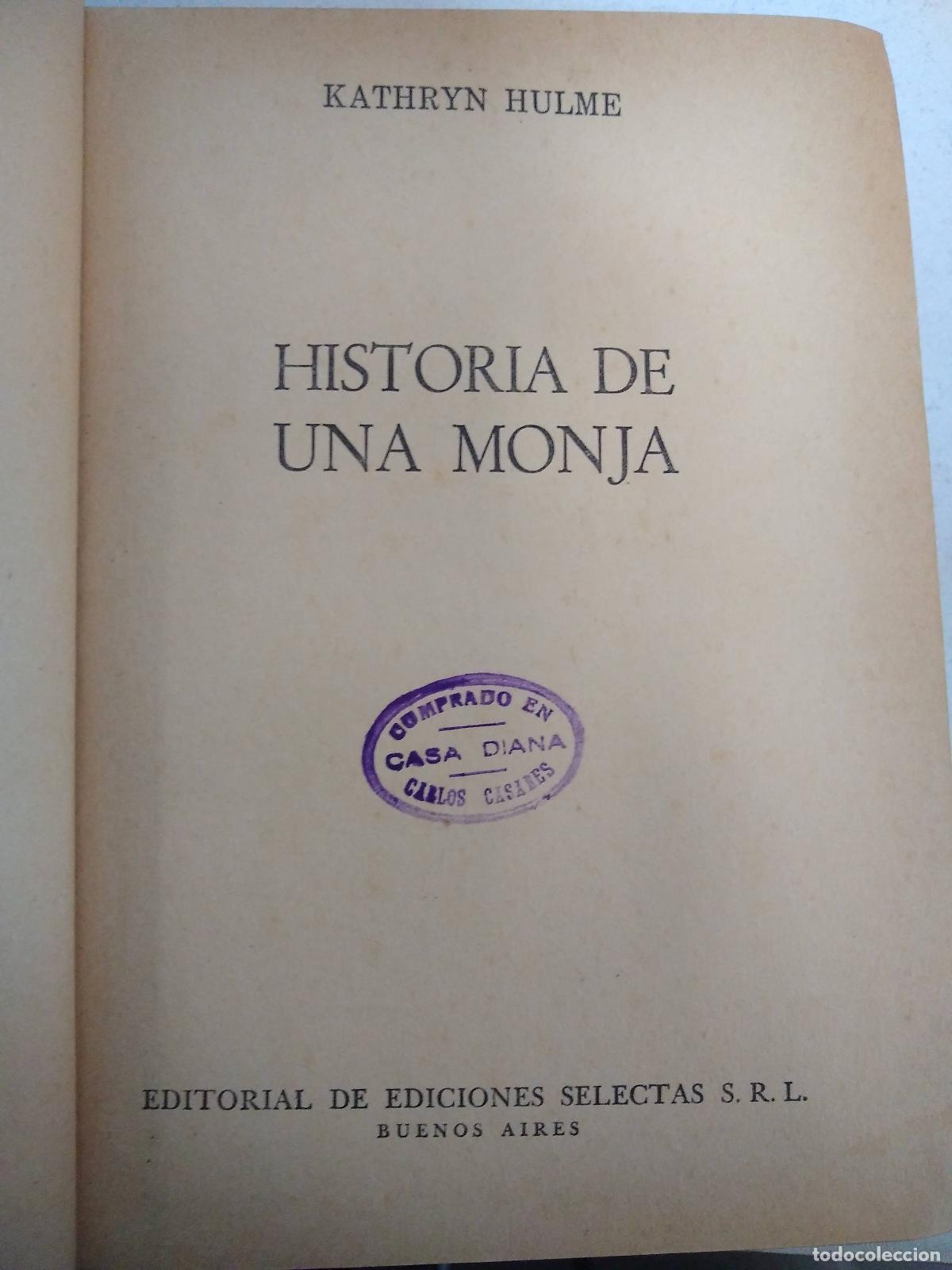 Libros: Historia de una monja - Kathym Hulme - Foto 1