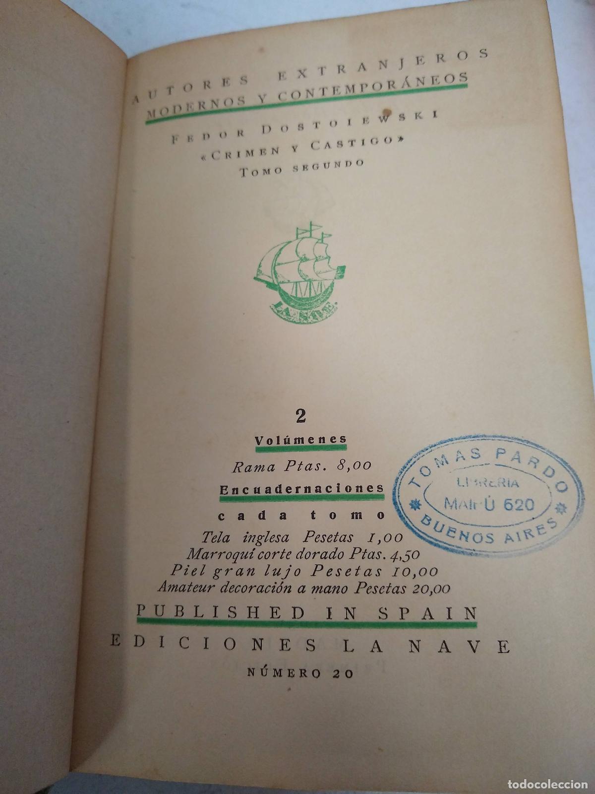 Libri di seconda mano: Crimen y castigo 2 - Dostoievski