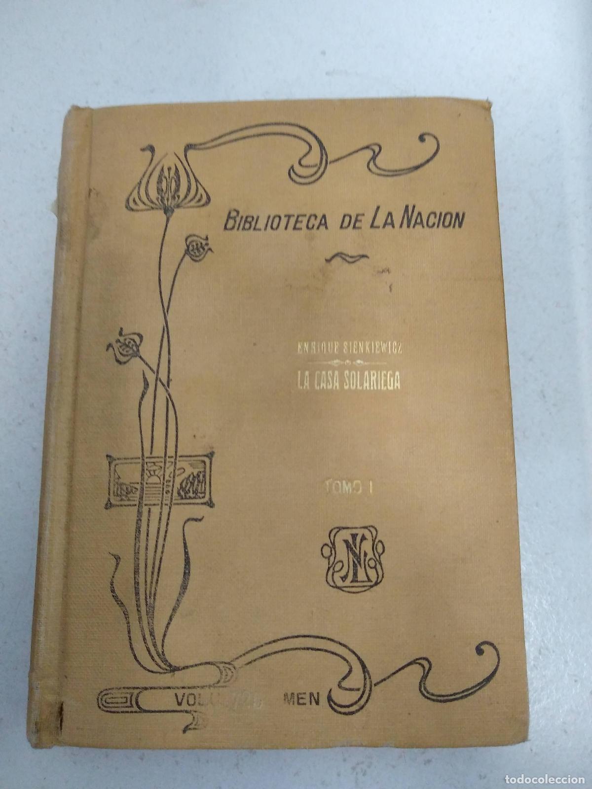 Libros: La casa solariega - Enrique Sienkiewicz - Foto 1