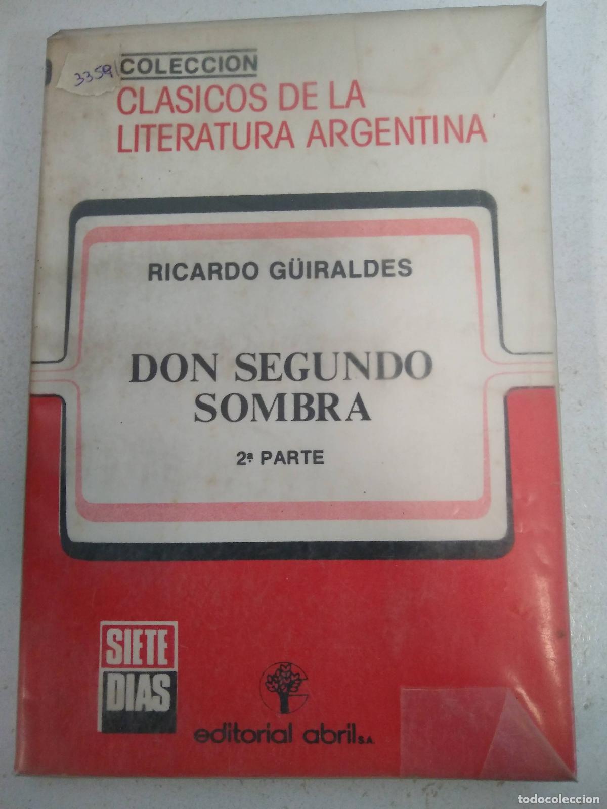 Libros: Don segundo sombra - Ricardo Guiraldes - Foto 1