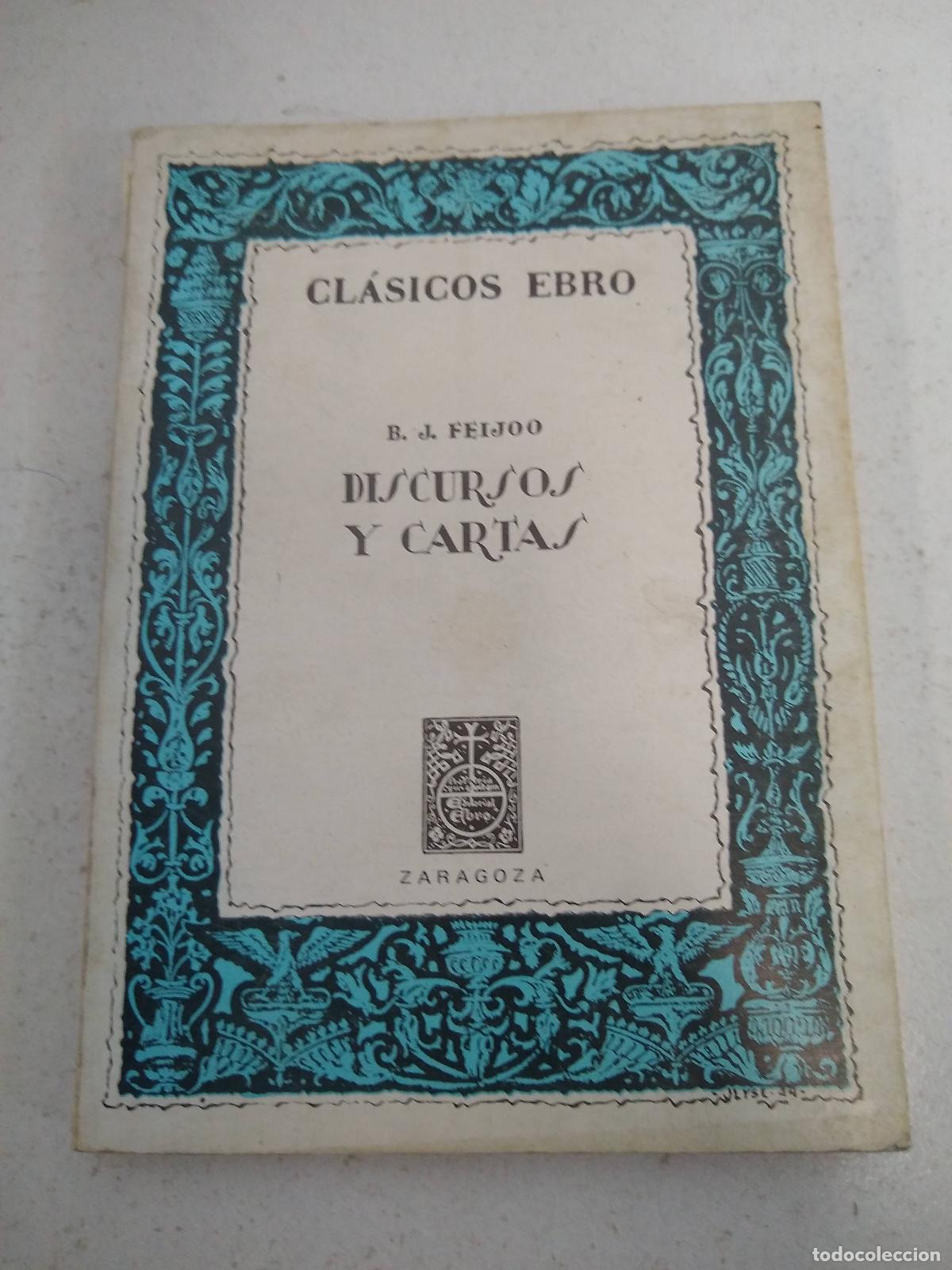 Libros: DISCURSOS Y CARTAS. - FEIJOO, B.J. - Foto 1