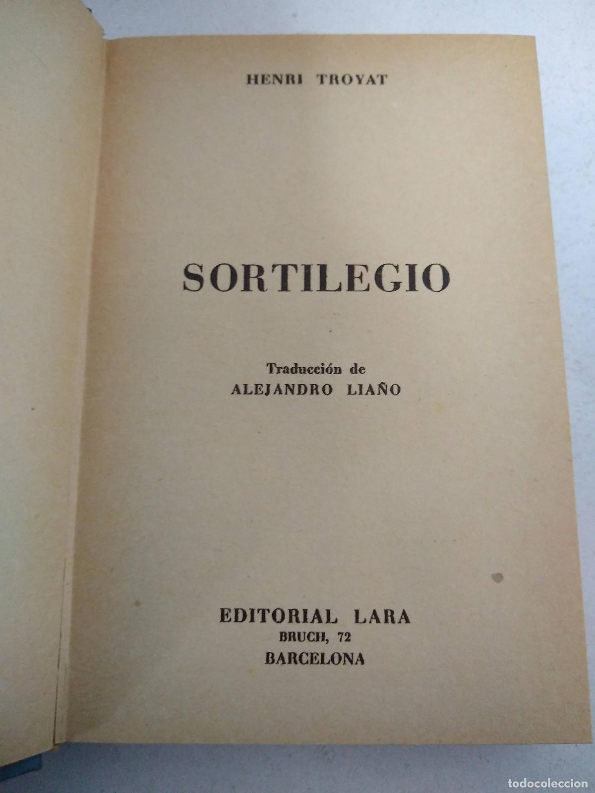 Libros: SORTILEGIO. - TROYAT, HENRI. - Foto 1
