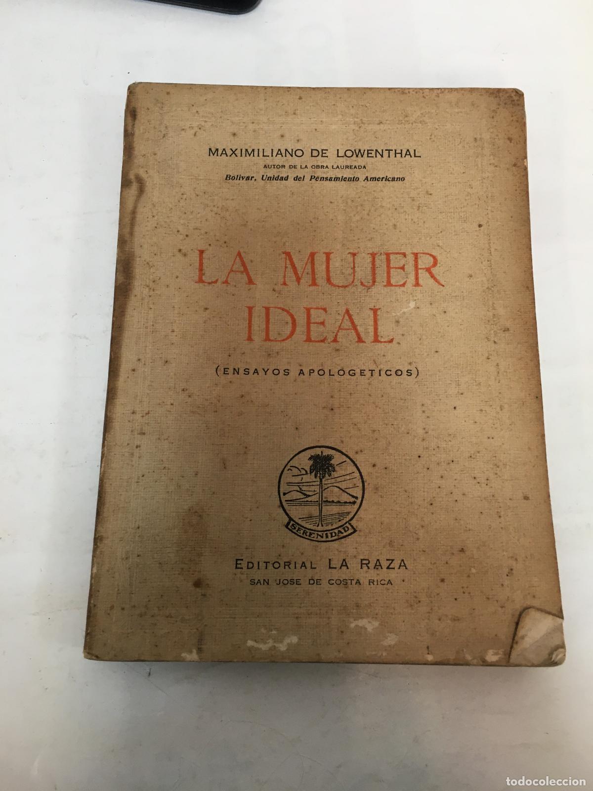 Libros: La mujer ideal - Maximiliano de Lowenthal - Foto 1