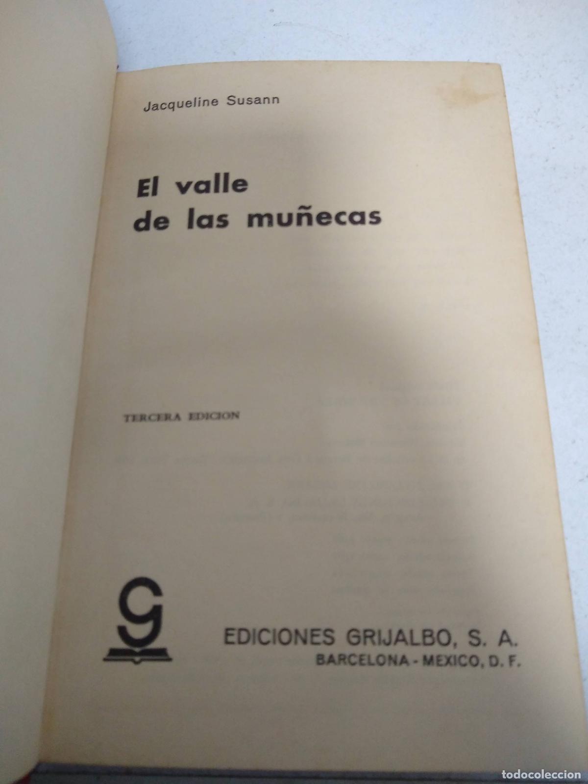 Libros: El valle de las mu&ntilde;ecas - Jacqueline Susann - Foto 1