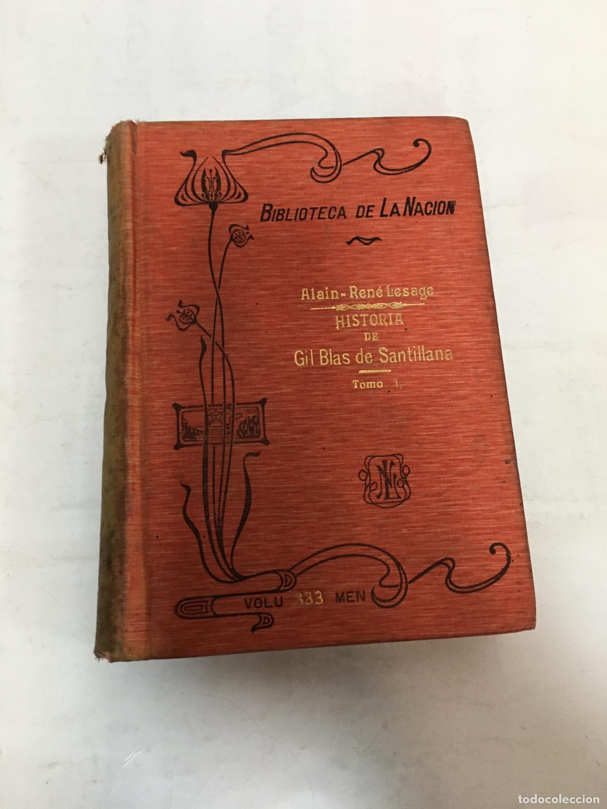 Libri di seconda mano: Historia de Gil Blas de Santillanda Tomo I - Alain Rene Lesage