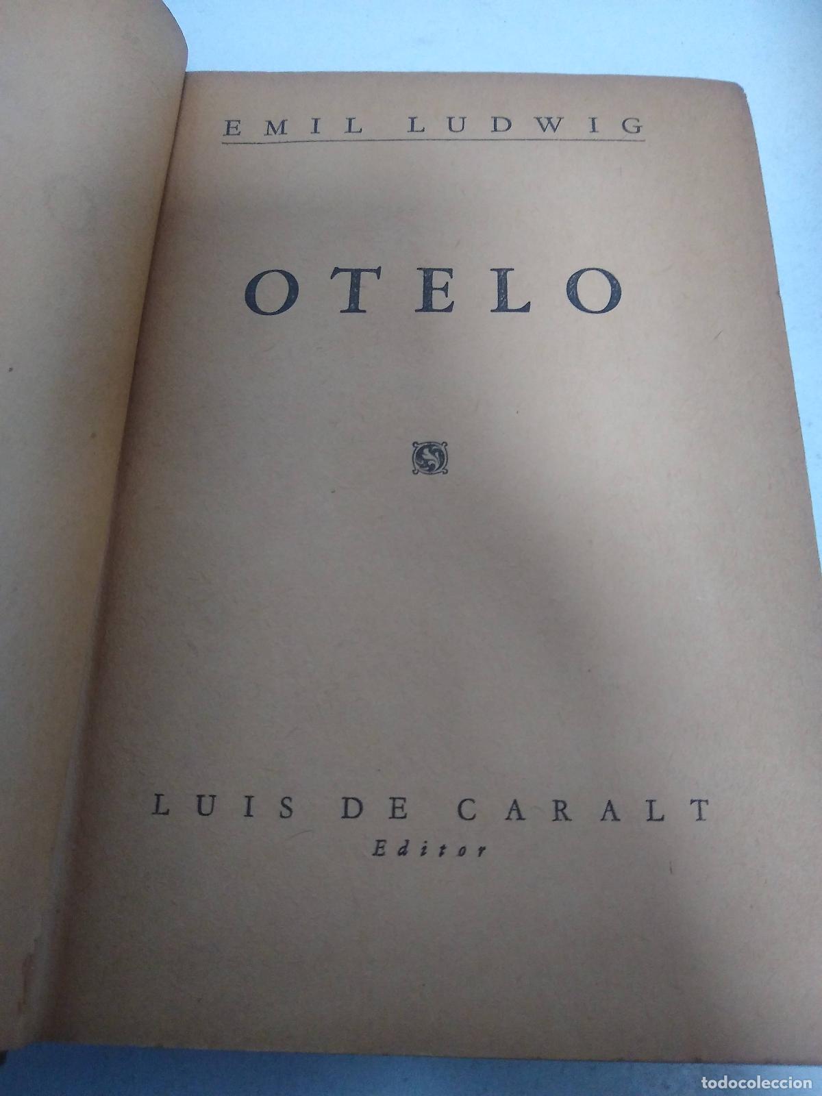 Libros: OTELO - LUDWIG, Emil - Foto 1