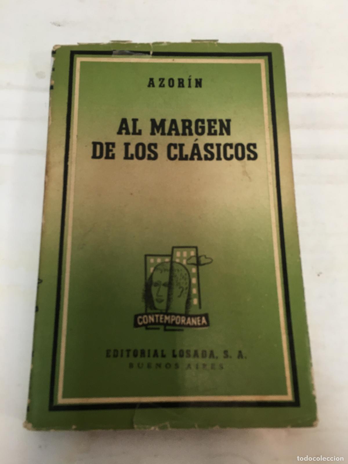 Libros: Al Margen De Los Cl&aacute;sicos -Language: spanish - Azor&iacute;n - Foto 1