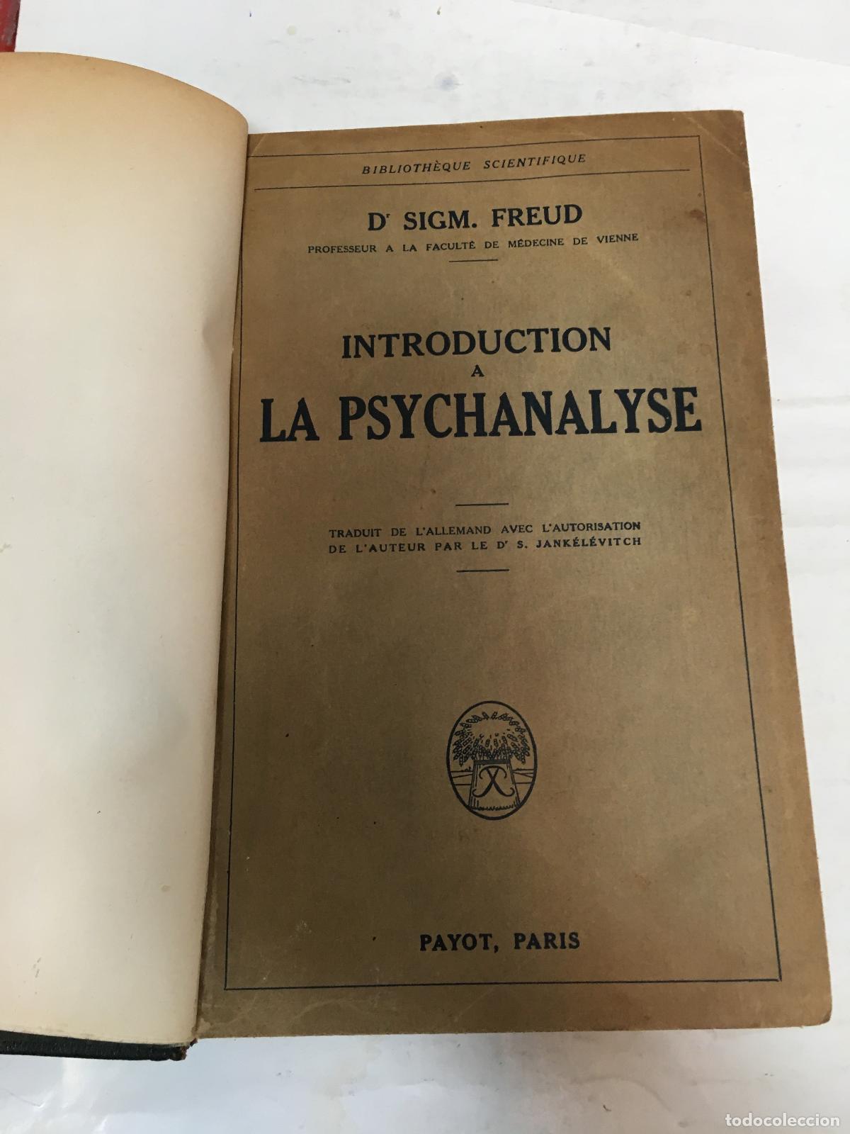 Libros: Introduction a la pyschanalyse - Sigmund Freud - Foto 1