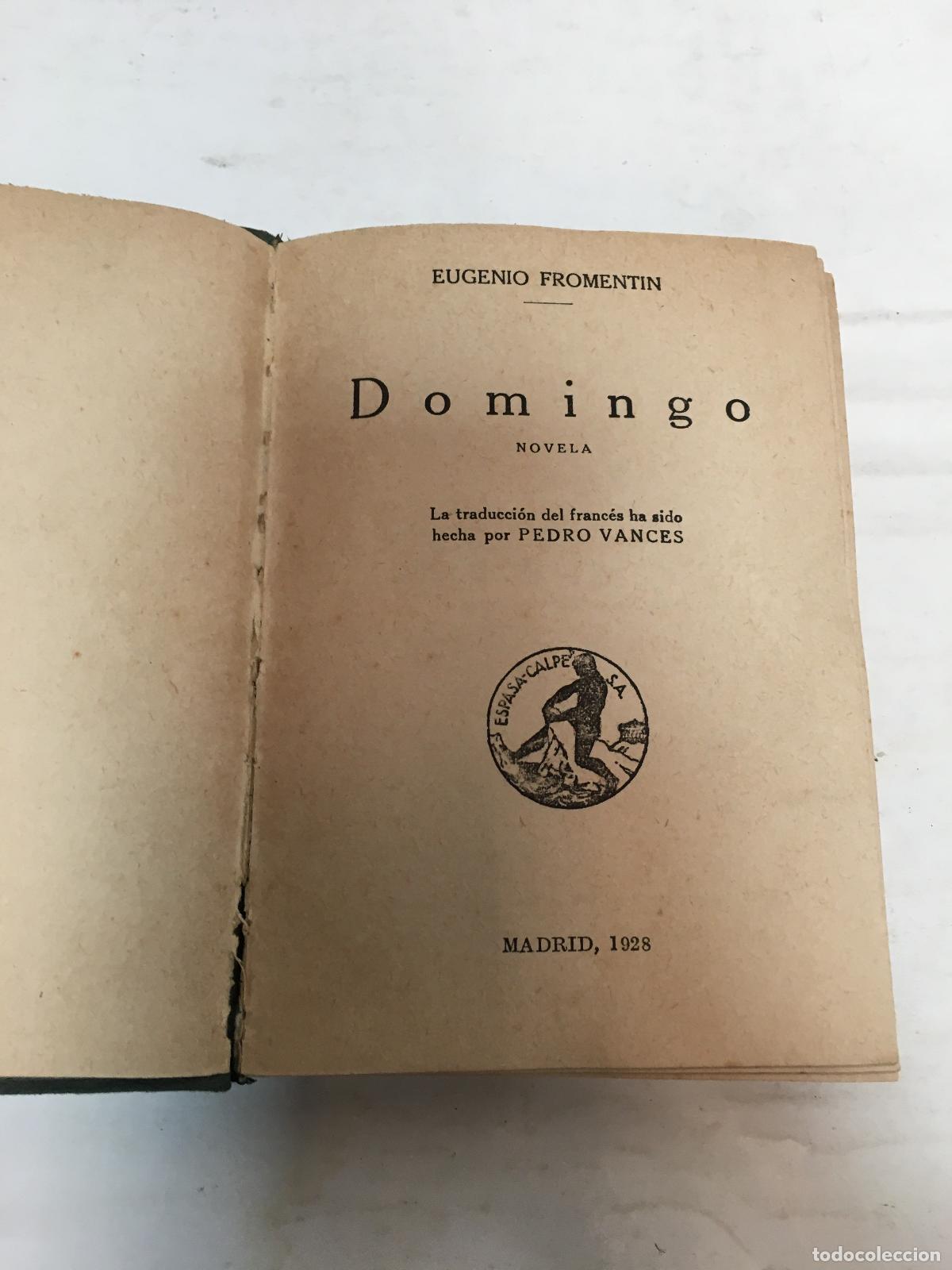 Libros: Domingo - Eugenio Fromentin - Foto 1